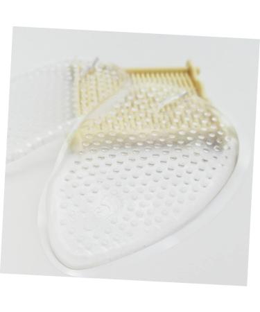 FRCOLOR Decompression Gel Inserts 4 Pairs Half Insoles Cushion Pads for Plantar Support | Transparent 9.7x6.5cm International Shipping Available - Buy Online on GoSupps.com