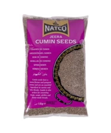 Natco (Jeera) Cumin Seeds 1kg 1 x 1000g