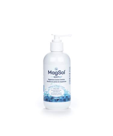 Magsol Magnesium Sulfate Solution Natural Skin Gel