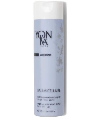 Yon-Ka Eau Micellaire (200ml) Micellar Water and Cleansing Makeup Remover Gentle Face Wash with Rose and Chamomile to Remove Impurities and Hydrate All Skin Types Paraben-Free Cypress 6.76 Fl Oz (Pack of 1)