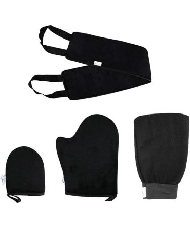 TOSSPER 4 in 1 Tanning Lotion Applicator Self Tanner Mitt Kit Self Tanner Back Tan Applicator - Buy Online on GoSupps.com