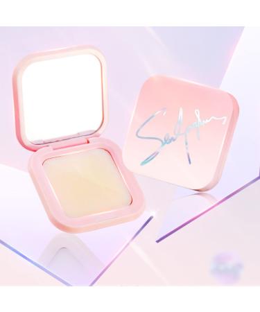 Solid Balm Sets Solid Perfume with Exquisite Mirror Portable Pocket Balm Perfume Perfect for Travel Use Natural Fragrance Perfume for Men and Women 1.44 Ounce (Pack of 1) A2