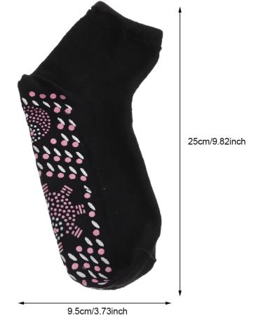 Magiclulu Self-Warming Turmaline Socks for Women | 4 Pairs of Comfortable Winter Hike Socks Hyperthermic Cotton Design - Buy Online on GoSupps.com