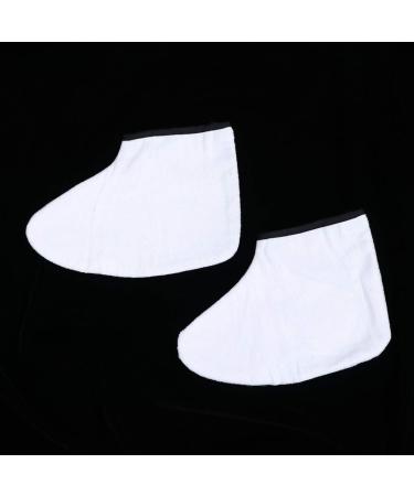 1 Pair Feet Spa Cover Wax - Hot Wax Therapy Foot Mask & Paraffin Socks for Whitening - Buy Online on GoSupps.com
