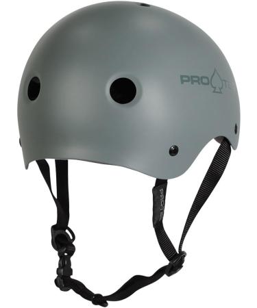 Pro-Tec Classic Skate Helmet - Matte Grey (Large) | Ultimate Head Protection - Buy Online on GoSupps.com