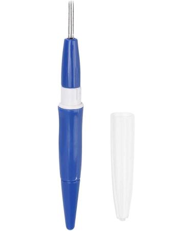 Portable Pen Style Wool Felting Needle Tool with 3 Needles - Blue | DIY Patchwork Craft Tool - Buy Online on GoSupps.com