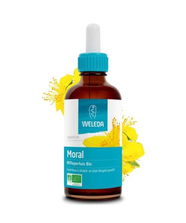 WELEDA - EPB® St. John's Wort Bio - Morale - Natural Food Supplement - Helps restore a positive state of mind - Organic** - Vegan*** - 60 ml