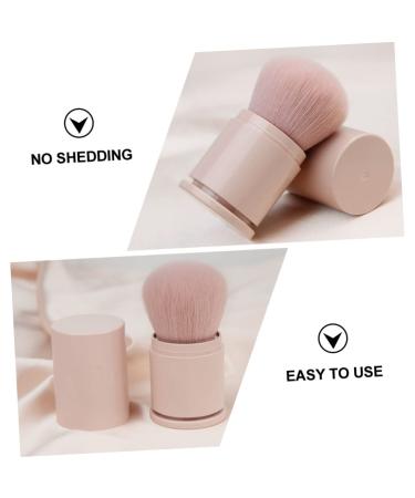 Angoily Powder Brush - Fluffy Blush Makeup Brush for Women | Portable Beauty Tool in Pink - Buy Online on GoSupps.com