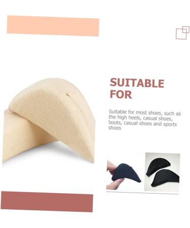 6 Pairs Sponge Toe Plug Insoles for Men & Women - Perfect Shoe Filler for Oversized Shoes High Heel Forefoot Pads - Buy Online on GoSupps.com