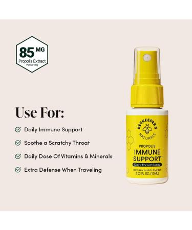 Beekeeper's Naturals Whole Health Starter Kit - Propolis Throat Spray Soothing Honey Lozenges & Liposomal Immune Support - Boost Gut Health & Immunity International Shipping Available - Buy Online on GoSupps.com