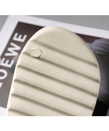 FlyHigh Cloud-Slides Flip-Flops for Men & Women - Super Soft Non-Slip Quick-Drying Beige Slippers (40/41 EU) - International Shipping Available - Buy Online on GoSupps.com