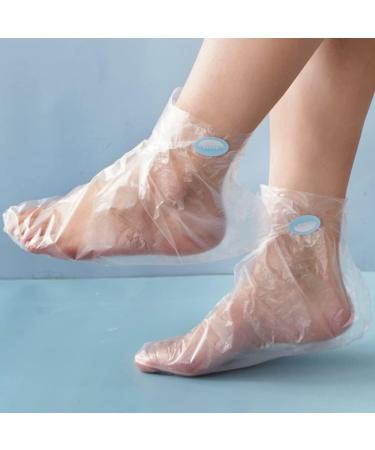 200 Pack Paraffin Wax Bath Liners Disposable Plastic Hand and Foot Bags Spa Pedicure Accessories with 200 Stickers for Pedicure Hot Spa Wax Treatment Spa Salons - Buy Online on GoSupps.com