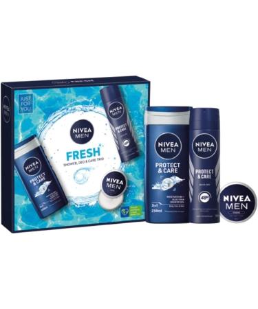 Men Christmas Gift Set - Men Fresh Gift Set 3pc with a Thank You Sticker - Christmas Gift 2022 - Buy Online on GoSupps.com