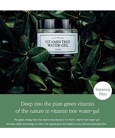 Vitamin Tree Water Gel 2.64 oz - Hydrating Gel for Glowing Skin - Buy Online on GoSupps.com