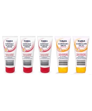 Ombia Med 3 x callus reducing cream + 2 x 100 ml cracked skin ointment