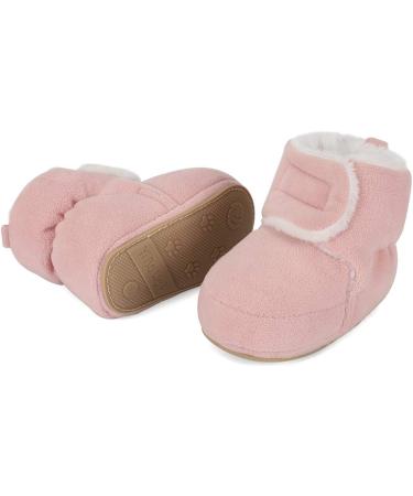 MASOCIO Baby Winter Booties | Soft Sole Anti-Slip Shoes 12-18 Months Pink - Buy Online on GoSupps.com