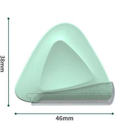 Buy Stainless Steel Facial Trimmer - Portable 2x Triangle Eyebrow Razor for Precision Grooming - Buy Online on GoSupps.com