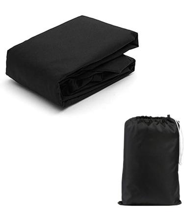 Softclub 60-90 HP Outboard Motor Cover | Waterproof 600D Heavy Duty Fabric | Black Boat Motor Cover for 90 HP Motors - Buy Online on GoSupps.com