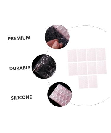 Healeved 20 Sheets Nail Art Double Sided Tape Diy Nail Stickers Fake Nails Double-sided Adhesive Stickers Transparent Pink Nail Stickers Nail Art Stickers Glue Nail Sticker Nail Art Supply - Buy Online on GoSupps.com