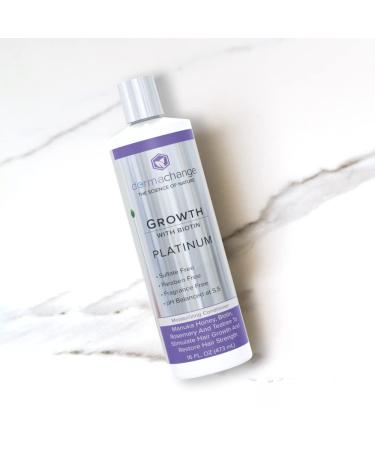 DermaChange Hair Growth Conditioner with Coconut Oil and Tea Tree Oil - Volumizing and Deep Conditioning Formula - 16oz - Buy Online on GoSupps.com