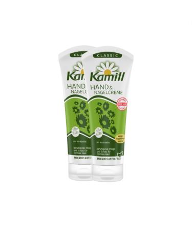 Kamill Kamill CLASSIC Hand and Nail Cream (2 x 100ml) - Soothes and Protects with Organic Chamomile and Vegan Ingredients