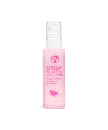W7 Watermelon Wave Hydro-Glow Moisturizer - Face Cream Infused with Watermelon Juice Extract that Naturally Hydrates Skin 2.02fl oz
