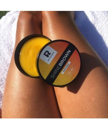BYROKKO Shine Brown Tanning Cream Original 190 ml | with 100% Natural Carrot Oil that Makes Your Tanning Faster! - Buy Online on GoSupps.com