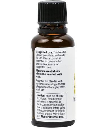 Now Foods Frankincense Essential Oil Blend 20% - 1 fl oz (30 ml) | Pure Aromatherapy - Buy Online on GoSupps.com
