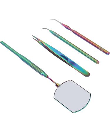 Ocitan 360-Degree Turn Extension Tweezer Set Non-Slip Handles Removable Design Glass Edge for Eyelash Extensions Best for Professionals - Buy Online on GoSupps.com