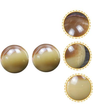 Frcolor 2PC Horn Fitness Massage Balls | Spiritual Baoding Balls for Hand Exercise & Health Training - International Shipping - Buy Online on GoSupps.com