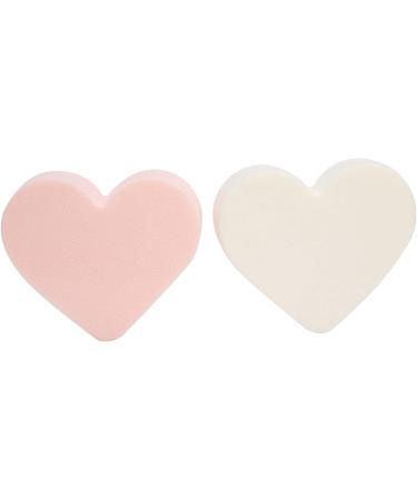 Cosmetic Makeup Sponge Reusable Heart Shaped Makeup Sponge Soft for Men for Foundation Blushes BB Cream for Create Perfect Makeup Effect for Women - Buy Online on GoSupps.com