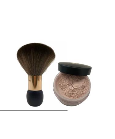 Bronze Cactus Quick-Dry Powder Bundle  Contains:  1 Powder For Smooth Finishing Post Spray Tan  1 Brush   Dermatologically Tested  Vegan-Friendly  Evens Out Skin Tone (All Skin Types)  1.5 fl.oz.