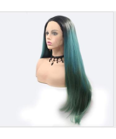 Buy BGHJUE Synthetic Hair Wig with Natural Bangs & Highlights - Fluffy Green Pixie Cut for Women - Buy Online on GoSupps.com