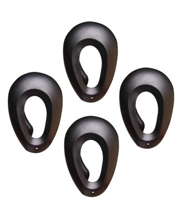 2 Pairs Black Hair Dyeing Earmuffs Protector Hair Coloring Ear Covers - Buy Online on GoSupps.com