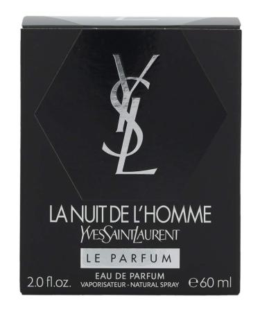 Yves Saint Laurent La Nuit De L'Homme Ysl Le Parfum Eau De Parfum Spray for Men 2 Ounce 2 Fl Oz (Pack of 1) - Buy Online on GoSupps.com