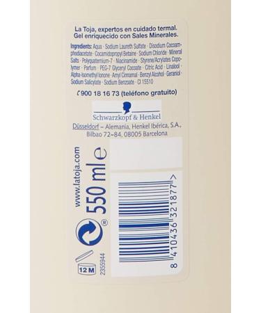 La Toja Hydrothermal Gel 550ml - Soothing & Hydrating Skincare | International Shipping Available - Buy Online on GoSupps.com