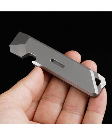 Shop Titanium EDC Pry Bar with Bottle Opener - Perfect Outdoor Camping Tool | Fast International Shipping - Buy Online on GoSupps.com