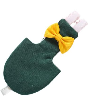 PopetPop 3-Piece Adjustable Mini Diaper Suit for Parrots - Blackish & Dark Green Includes Diaper Insert & Bird Accessories - Buy Online on GoSupps.com