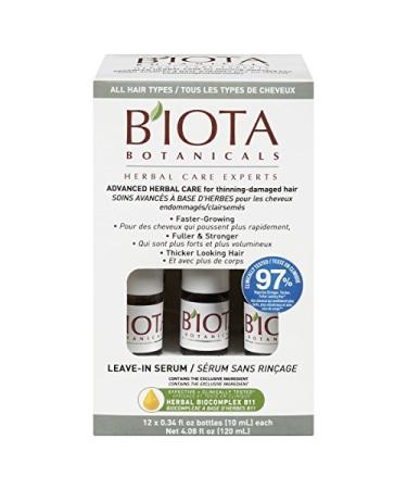 Biota Botanicals Bioxsine Series Serum For Thinning Hair  4.08 Fluid Ounce by Biota
