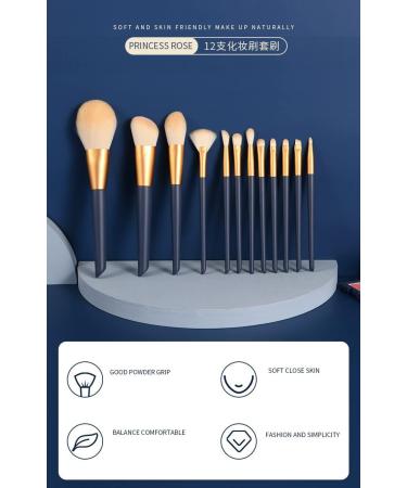 Makeup Brushes Premium Synthetic Makeup Brush Set Professional Blush Contour Eye Make Up Brush Kit 12-ESSENTIALS KIT Pink - Buy Online on GoSupps.com
