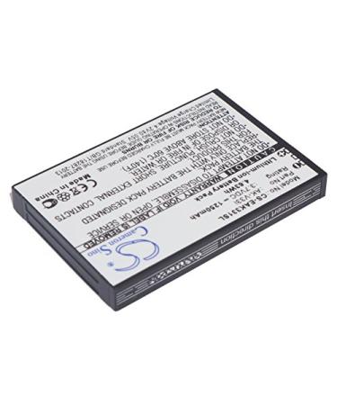 1250mAh/3.7V Replacement Battery for Emporia AK-V33i AK-V33i (V1.0) Care Plus CAREplus SafetyPremium Solid Gron Solid Plus SolidPlus V112 V112_001