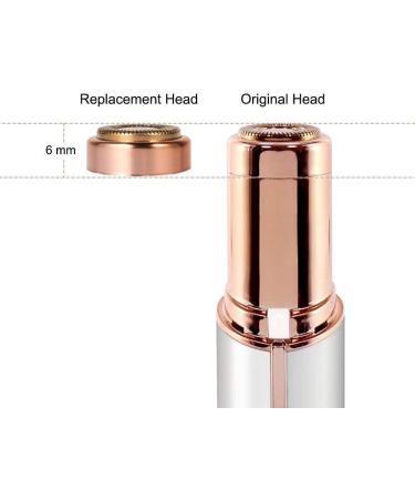 Aibarle 4 Pack Facial Hair Remover Replacement Heads - Flawless Electric Shavers for Lips Chin Cheeks & Sideburns - 18K Gilded Blades - As Seen on TV - Buy Online on GoSupps.com