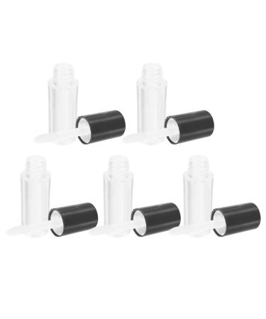 jojofuny Lot de 10 Tubes pour Gloss L vres Vides 12 Ml Bouchon Noir Contenants L gers et Imperm ables pour Soin des L vres DIY Mini Tubes Portables pour Voyage et Maquillage
