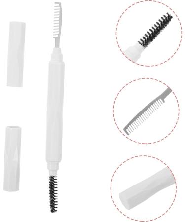 Gogogmee Beauty Tools Mascara Separator Eye Brow Brush Eyelash Comb Hair Combs Lash Brush Brow Brush Comb Eyebrow Comb Brow Comb and Brush Eyebrow Brush and Comb Eye Lash Comb Plastic White - Buy Online on GoSupps.com