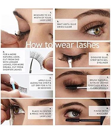 Professional 5 Pack Faux 3D Mink Eyelashes Thick Long Multilayer Fluffy False Eyelashes Natural Look Fake Eye Lash Reusable 3D for Make UP 5AS08-5pair - Buy Online on GoSupps.com