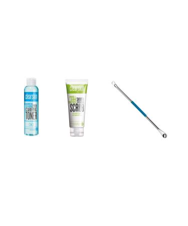 Blackhead Clearing Bundle including peeling toner and metal blackhead remover