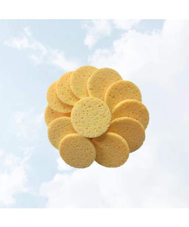 Exceart 20pcs Round Cotton Pads Natural Loofa Face Sponge Bath Sponge Pad Deep Face Cushion Make up Supplies 6*6cm Skin Color - Buy Online on GoSupps.com