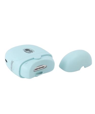 Electric Nail Clipper with Automatic Fast Trimming Safety Alloy Cutter for Elderly Children Tea Green