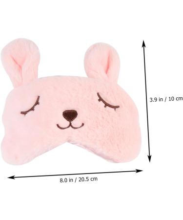 GARVALON USB Heating Eye Mask Night Eye Cover Decorative Eye Cover Eye Mask for Home Travel Eye Mask Night Eyeshade Electric Eye Cover Rechargeable Eye Mask Night Eye Mask Travel Eye Pad Pink 20.5x10x0.8cm - Buy Online on GoSupps.com