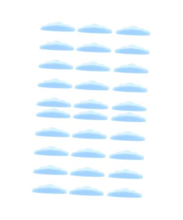 Ipetboom 30 Pairs Eyelash Lifting Pad Eyelash Perm Lash Tool White Cotton Gloves Small Lash Lift Rods Lash Lift Glue Reusable Eyelash Lift Pad De Scroll Wheel Adhesive Strip Silica Gel